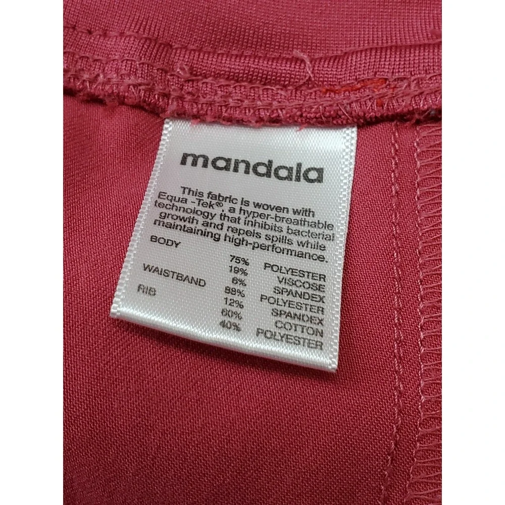 Mandala Women Scrub Pants PM Petite Pink Maternity Cargo Jogger Equa-Tek